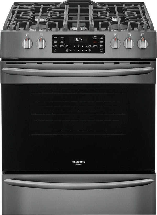 FRIGIDAIRE FGGH3047VD Gallery 30" Front Control Gas Range with Air Fry