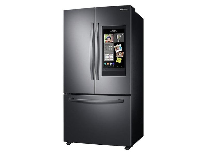 SAMSUNG RF28T5F01SG 28 cu. ft. 3-Door French Door Refrigerator with Family Hub TM in Black Stainless Steel