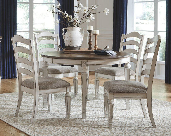 ASHLEY FURNITURE PKG002221 Dining Table and 4 Chairs