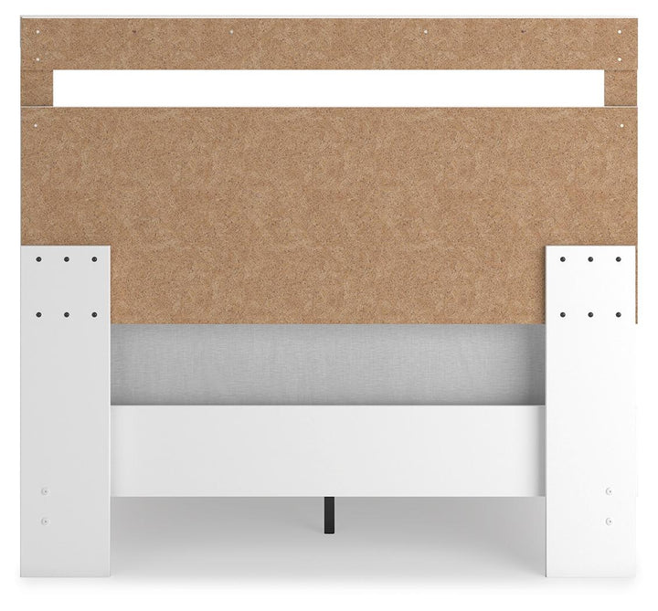 ASHLEY FURNITURE EB3477B1 Flannia Full Panel Platform Bed
