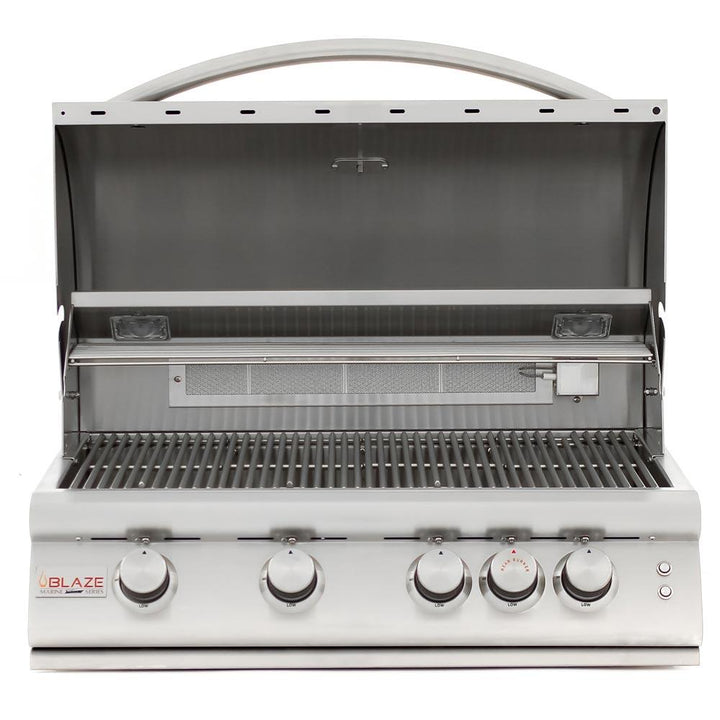 BLAZE GRILLS BLZ4LTE2MGLP Blaze Marine Grade 316L 4-Burner Premium LTE