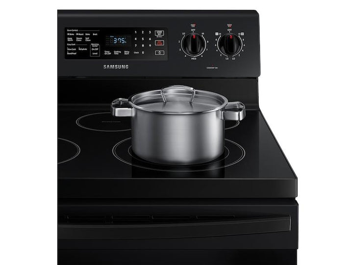 SAMSUNG NE59T4321SB 5.9 cu. ft. Freestanding Electric Range with Convection in Black