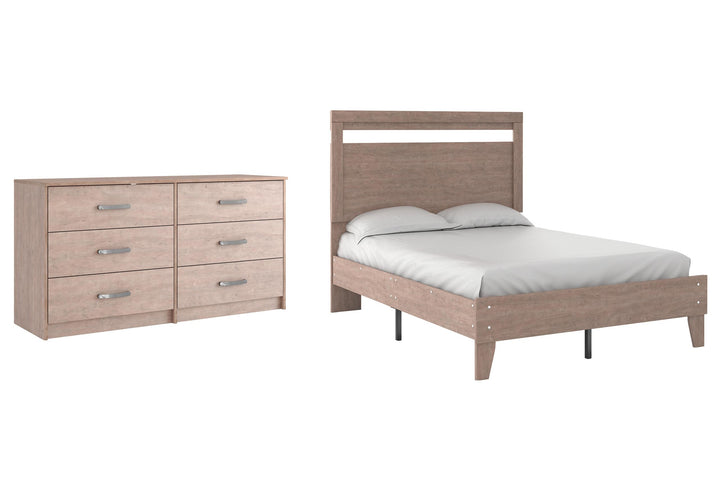 ASHLEY FURNITURE PKG009260 Full Platform Bed With Dresser