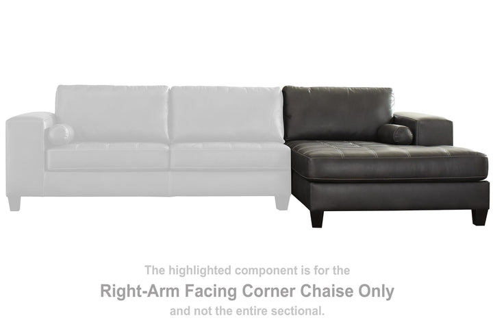 ASHLEY FURNITURE 8772117 Nokomis Right-arm Facing Corner Chaise