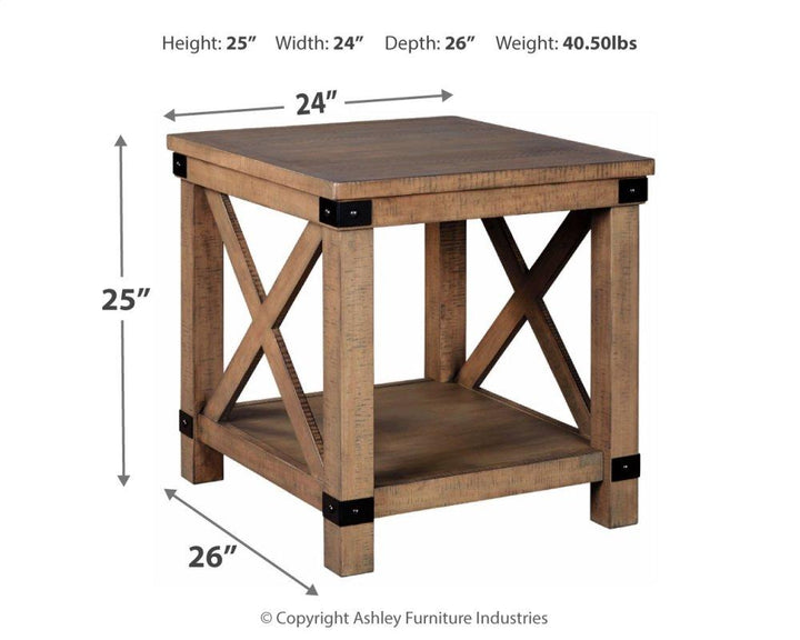 ASHLEY FURNITURE PKG008470 2 End Tables