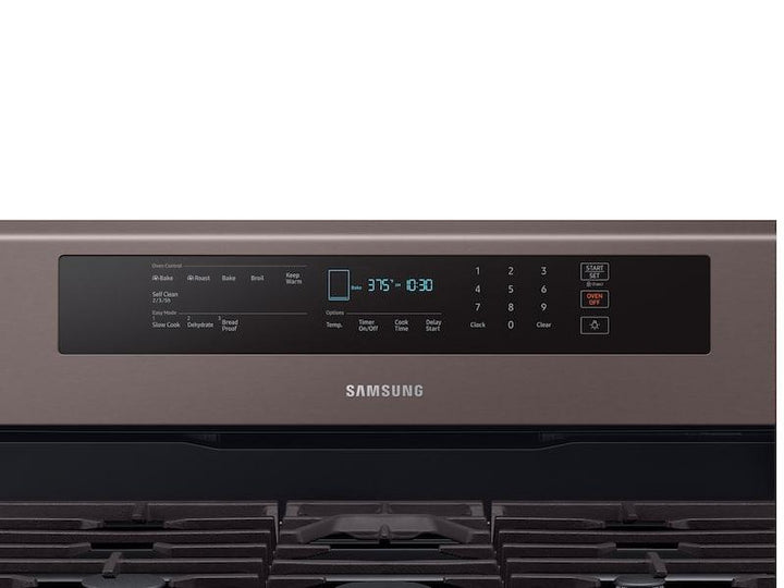 SAMSUNG NX58R6631ST 5.8 cu. ft. Freestanding Gas Range with True Convection in Tuscan Stainless Steel