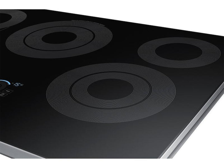 SAMSUNG NZ30K7570RS 30" Smart Electric Cooktop with Sync Elements in Stainless Steel