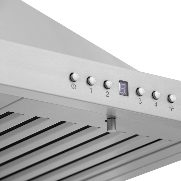 ZLINE KITCHEN AND BATH KB42 ZLINE Convertible Vent Wall Mount Range Hood in Stainless Steel Size: 42 Inch