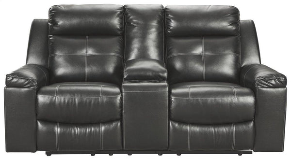 ASHLEY FURNITURE 8210594 Kempten Reclining Loveseat With Console