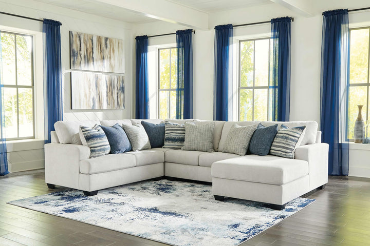 ASHLEY FURNITURE 13611S6 Lowder 4-piece Sectional With Chaise