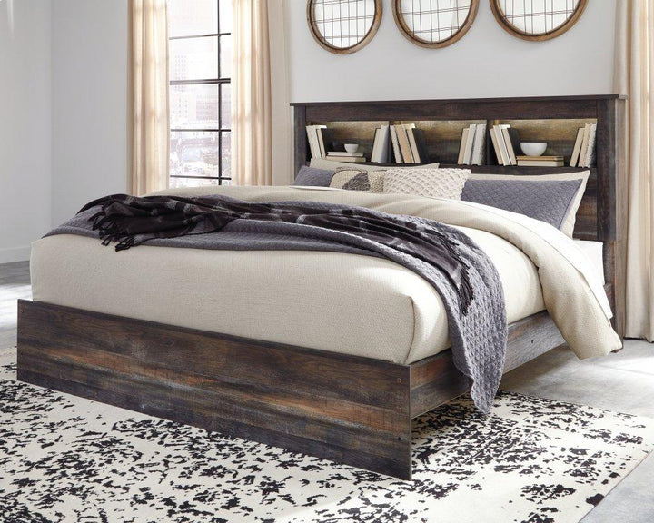ASHLEY FURNITURE B211B53 Drystan King Bookcase Bed