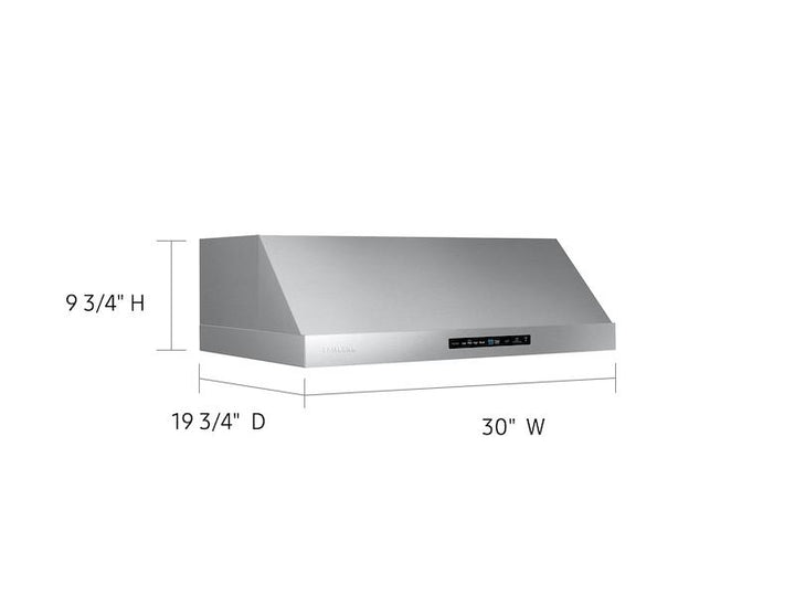 SAMSUNG NK30N7000US 30" Under Cabinet Hood in Stainless Steel