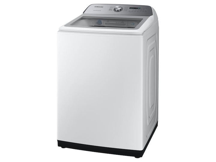 SAMSUNG WA49B5205AW 4.9 cu. ft. Capacity Top Load Washer with ActiveWave TM Agitator and Active WaterJet in White