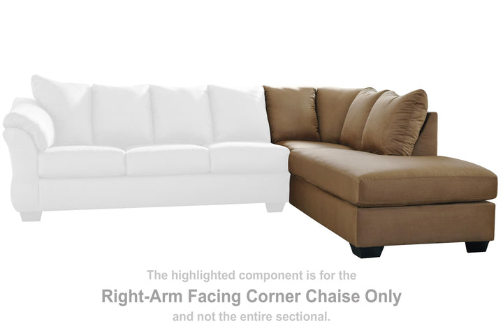 ASHLEY FURNITURE 7500217 Darcy Right-arm Facing Corner Chaise