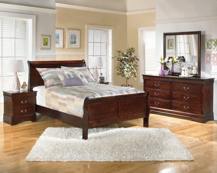 ASHLEY FURNITURE PKG000503 Full Sleigh Bed With Mattress