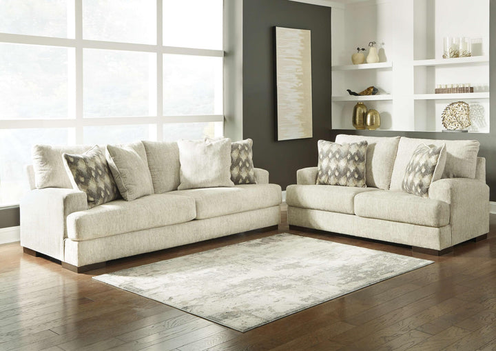 ASHLEY FURNITURE PKG012987 Sofa, Loveseat, Chair and Ottoman