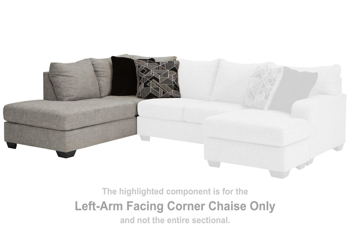 ASHLEY FURNITURE 9600616 Megginson Left-arm Facing Corner Chaise