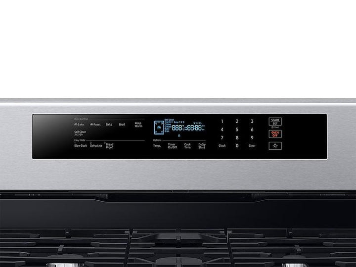 SAMSUNG NX58M6630SS 5.8 cu. ft. Freestanding Gas Range with True Convection in Stainless Steel