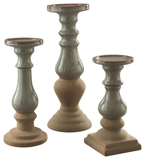 ASHLEY FURNITURE A2000354 Emele Candle Holder set of 3