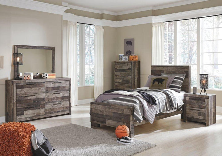 ASHLEY FURNITURE B200B2 Derekson Twin Panel Bed