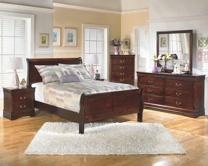 ASHLEY FURNITURE PKG000497 Full Sleigh Bed With 2 Nightstands