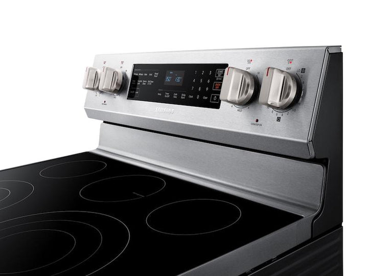 SAMSUNG NE59R6631SS 5.9 cu. ft. Freestanding Electric Range with True Convection in Stainless Steel