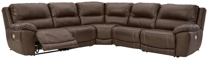 ASHLEY FURNITURE U71604S1 Dunleith 5-piece Power Reclining Sectional