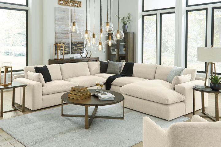 ASHLEY FURNITURE 10006S7 Elyza 5-piece Sectional With Chaise