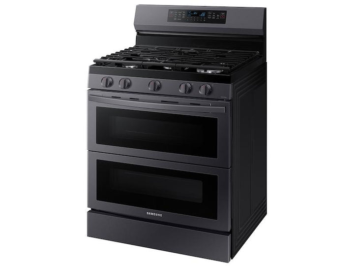 SAMSUNG NX60A6751SG 6.0 cu. ft. Smart Freestanding Gas Range with Flex Duo TM & Air Fry in Black Stainless Steel