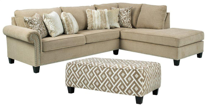 ASHLEY FURNITURE PKG008201 2-piece Sectional With Ottoman