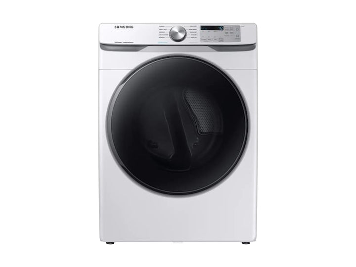 SAMSUNG DVG45R6100W 7.5 cu. ft. Gas Dryer with Steam Sanitize+ in White