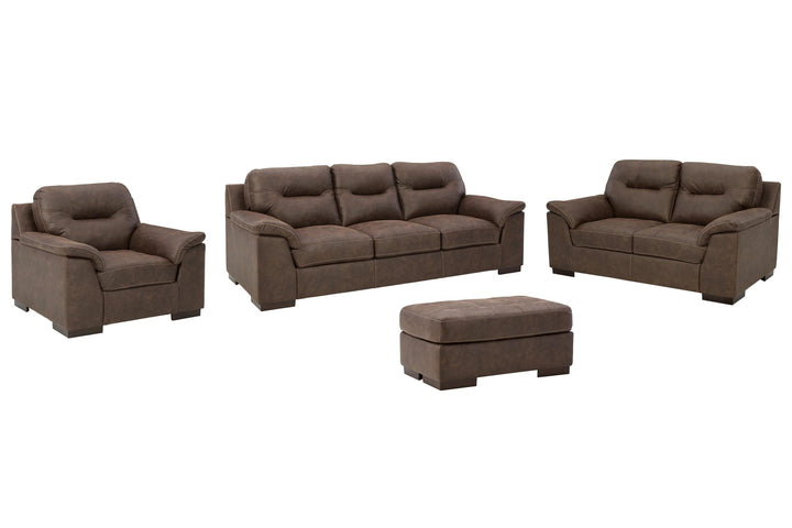 ASHLEY FURNITURE PKG010995 Sofa, Loveseat, Chair and Ottoman