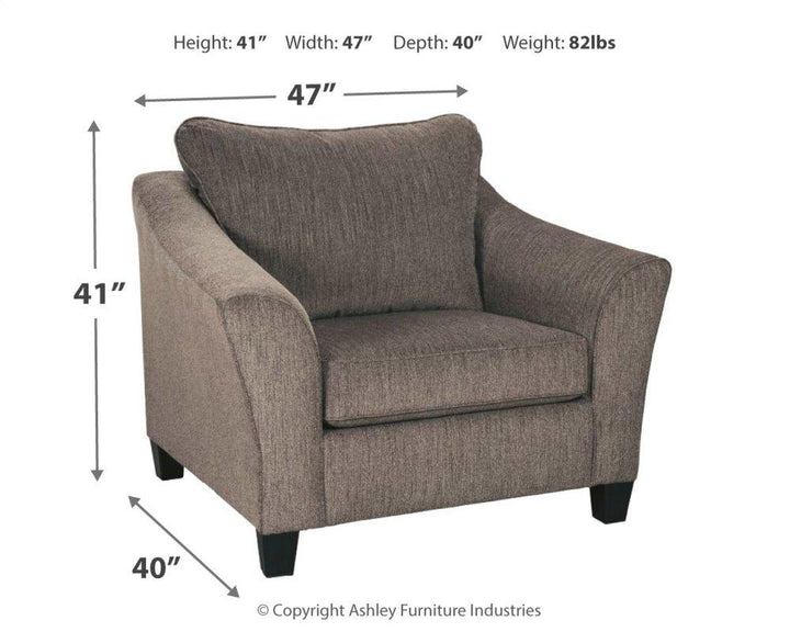 ASHLEY FURNITURE 4580623 Nemoli Oversized Chair