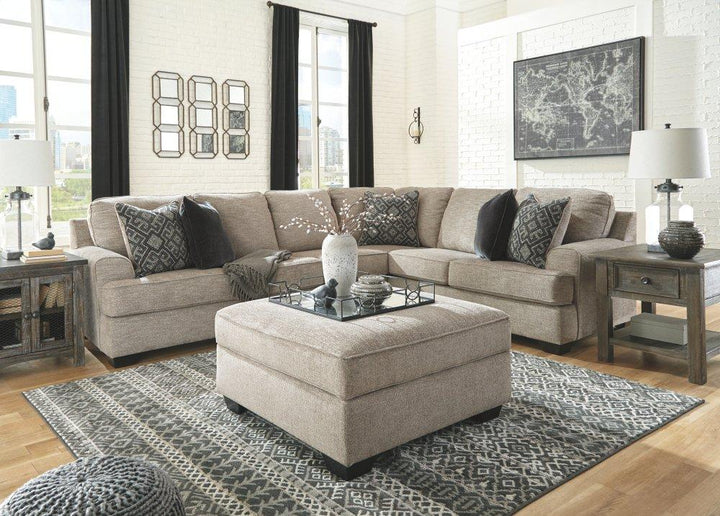 ASHLEY FURNITURE PKG001480 3-piece Sectional With Ottoman