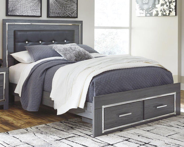 ASHLEY FURNITURE B214B3 Lodanna Queen Panel Bed With 2 Storage Drawers