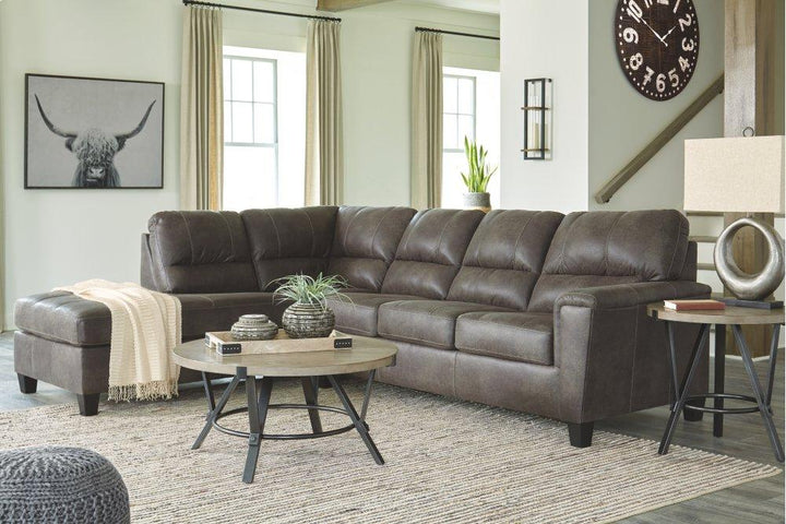 ASHLEY FURNITURE 94002S3 Navi 2-piece Sleeper Sectional With Chaise