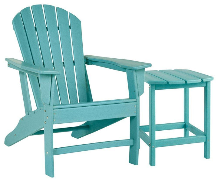 ASHLEY FURNITURE PKG008189 Outdoor Chair With End Table