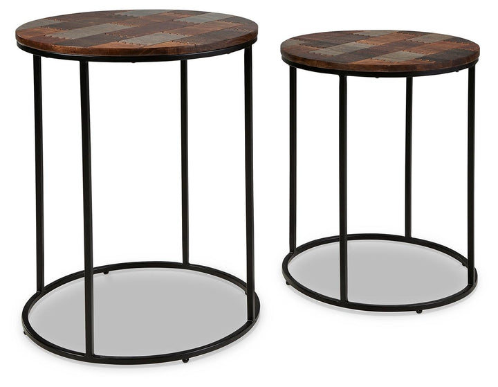 ASHLEY FURNITURE A4000518 Allieton Accent Table set of 2