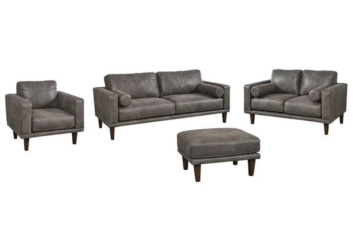 ASHLEY FURNITURE PKG011039 Sofa, Loveseat, Chair and Ottoman