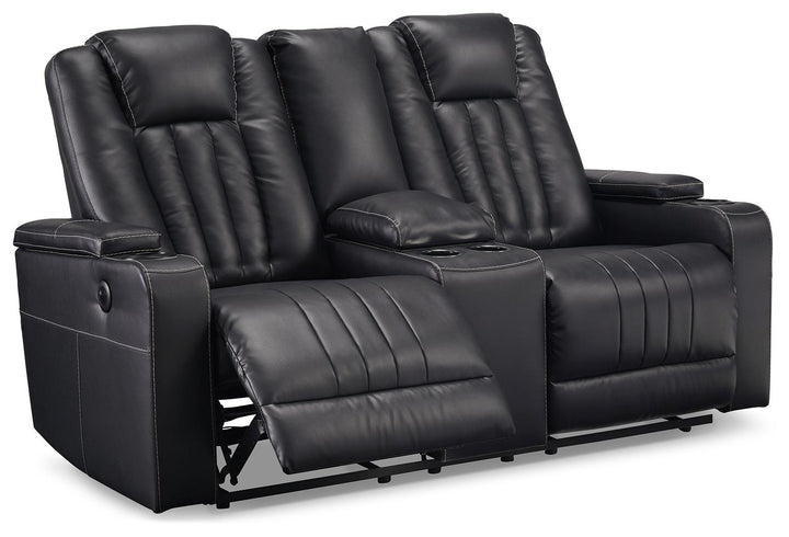 ASHLEY FURNITURE 2400494 Center Point Reclining Loveseat With Console