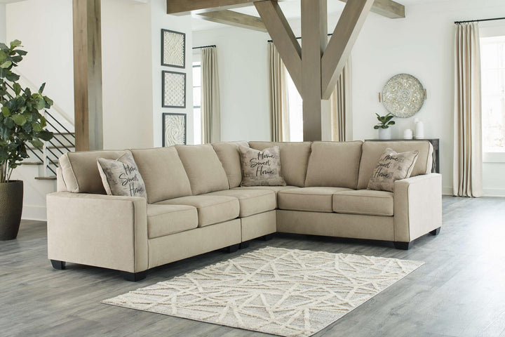 ASHLEY FURNITURE PKG013136 3-piece Sectional With Ottoman