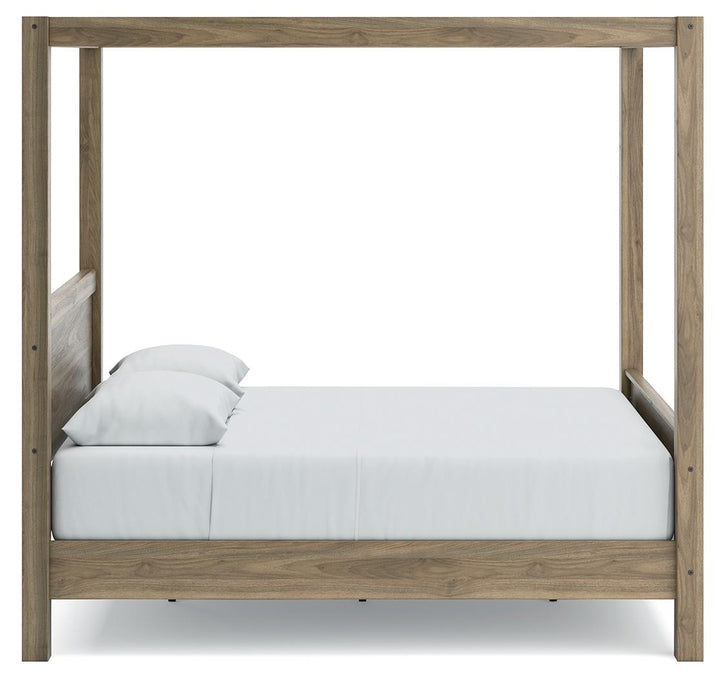 ASHLEY FURNITURE EB1187B8 Aprilyn Queen Canopy Bed