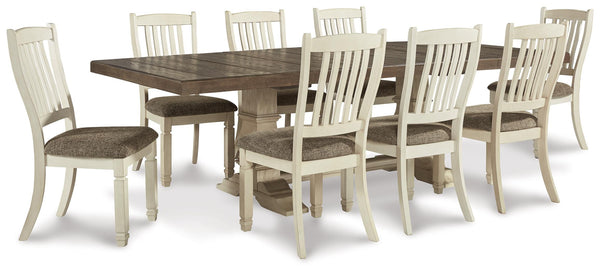 ASHLEY FURNITURE PKG013289 Dining Table and 8 Chairs