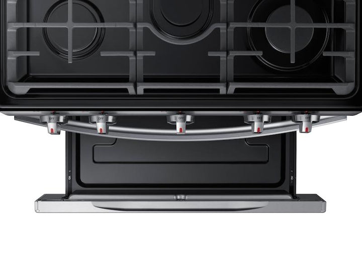 SAMSUNG NX58R5601SS 5.8 cu. ft. Freestanding Gas Range with Convection in Stainless Steel