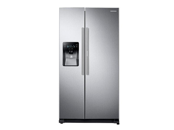 SAMSUNG RH25H5611SR 25 cu. ft. Food Showcase Side-by-Side Refrigerator with Metal Cooling in Stainless Steel