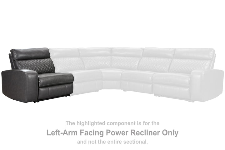 ASHLEY FURNITURE 5520358 Samperstone Left-arm Facing Power Recliner