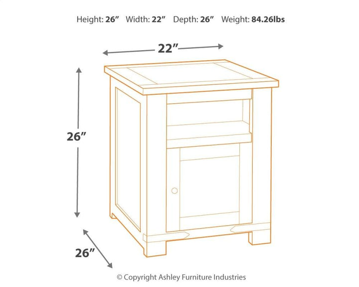 ASHLEY FURNITURE PKG007148 Coffee Table With 2 End Tables