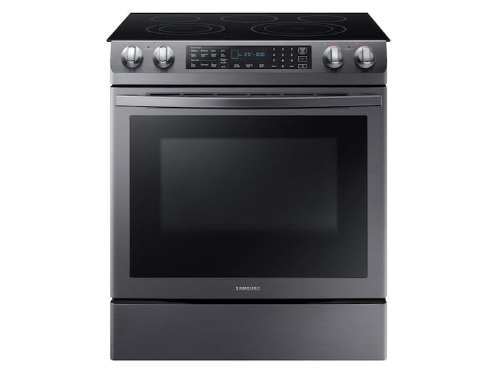 SAMSUNG NE58R9431SG 5.8 cu. ft. Slide-In Electric Range in Black Stainless Steel