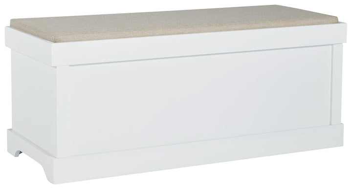 ASHLEY FURNITURE A3000119 Dowdy Storage Bench