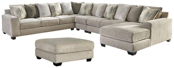 ASHLEY FURNITURE PKG001219 5-piece Sectional With Ottoman